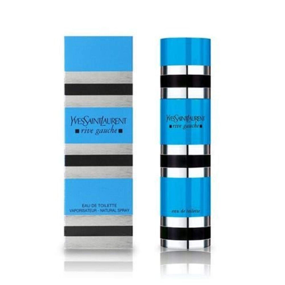 Yves Saint Laurent Rive Gauche By For Women. Eau De Toilette Spray 3.3 Fl Ounces