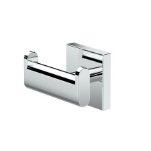 Gatco 4055A Elevate -kaksoisvaatekoukku, kromi