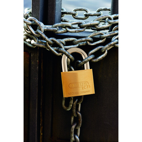 Abus ABUS 75/30 Brass Padlock Keyed Different 1