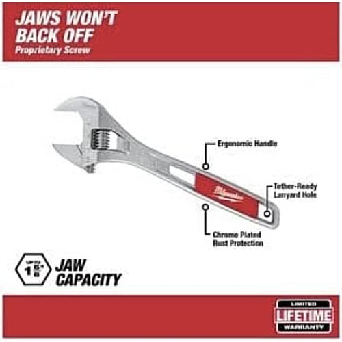 Milwaukee Milwaukee ?????????????????? Chave ajustvel de 12 polegadas carto TPT Premium grtis 2