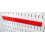 Wall Control Pegboard 14in Accessory Hanger Tool Holder Bracket Pegboard Accessory for Wall Control Pegboard and Slotted Tool Board - Red 1