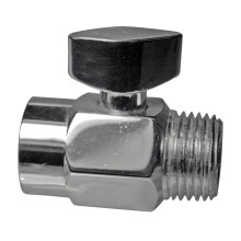 Zawr spustowy Westbrass 1/2"" z regulacja glosnosci ramienia prysznicowego, polerowany chrom D309-26