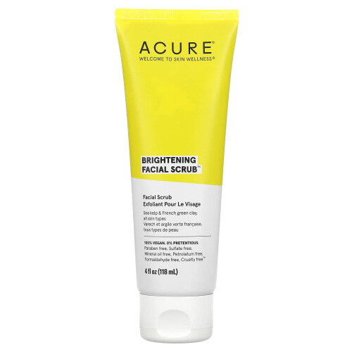 Acure Organics Λάμψη Προσώπου Scrub 4 fl. oz Συσκευασία των 2 1