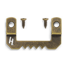 HangZ 20 pond. Canvas plat gemonteerde zaagtandhanger (50-pack) Werkt het beste met HangZ # 40031