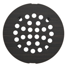 rrajj 4-1/4 (4,25) hvelykes (108 mm) kerek, bepattinthat zuhanypadl lefolyfedl cserefedl (olajjal drzslt bronz)