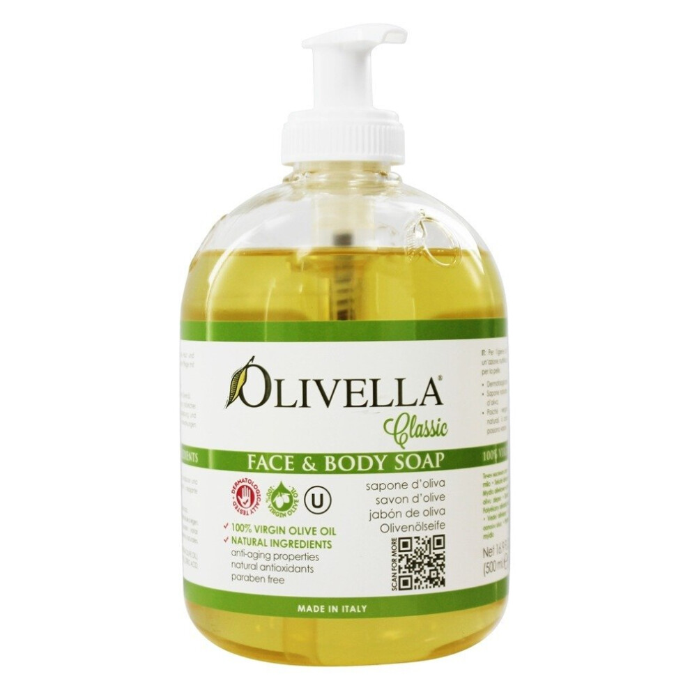 Olivella Face And Body Soap - 16.9 Fl Oz