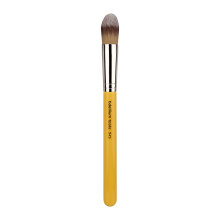 Pincel de maquiagem profissional Bdellium Tools - Studio Series 949 Pointed Foundation - com fibras sintticas macias para base e ocultao (amar