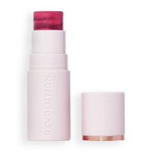 Revolution Skin Silk Marble Rz w sztyfcie Kolor do policzkw Krem do oczu i ust Formula w proszku Weganski i wolny od okrucienstwa Berry Flush 0,15