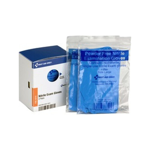 First Aid Only, Inc Gants en Nitrile Légers, Taille Unique, 2/Boîte