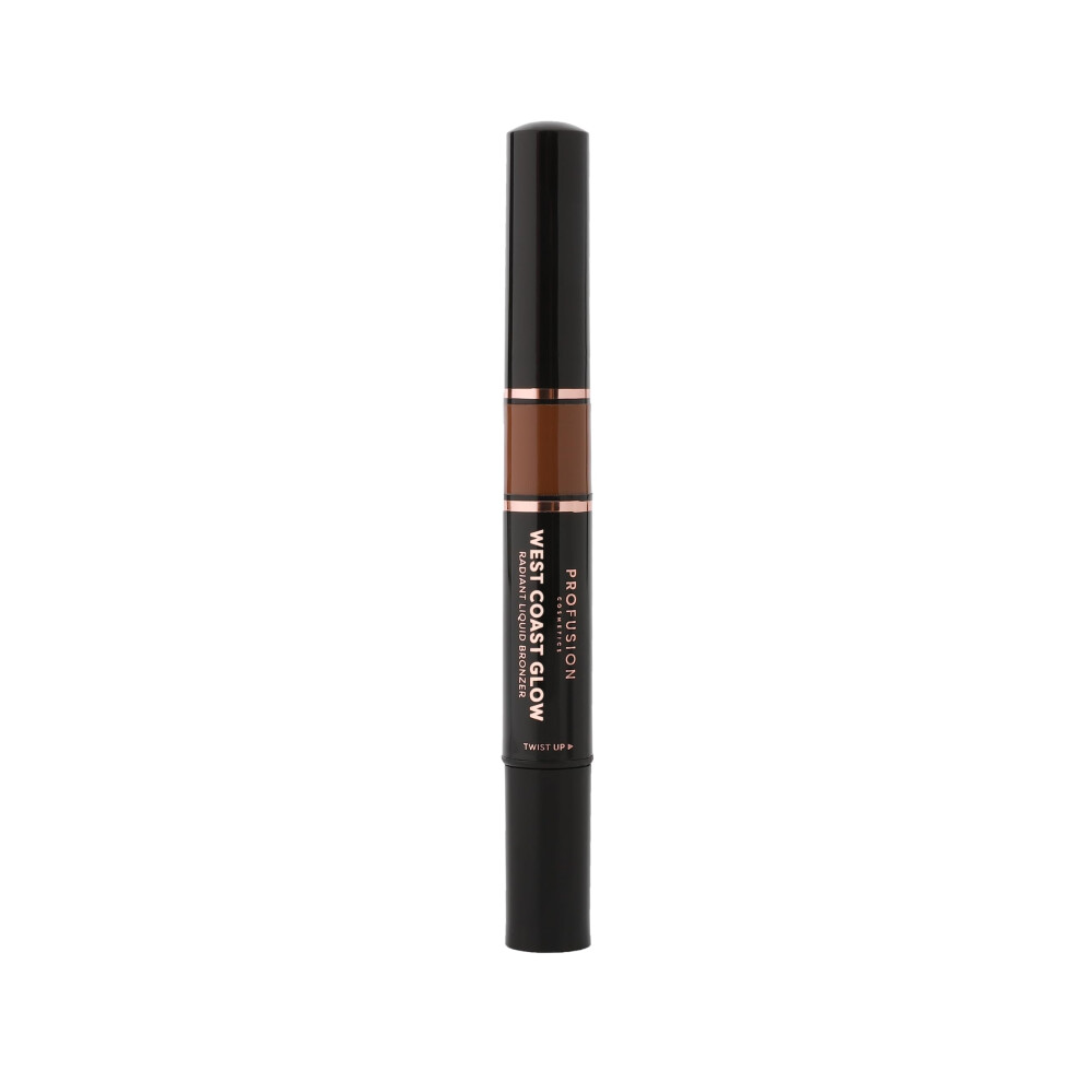 Profusion Cosmetics West Coast Glow Blush Bronzer Experience Radiant Sun-Kissed Beauty With Vitamin-Infused Liquid Formula Lightweight Buildable Sui