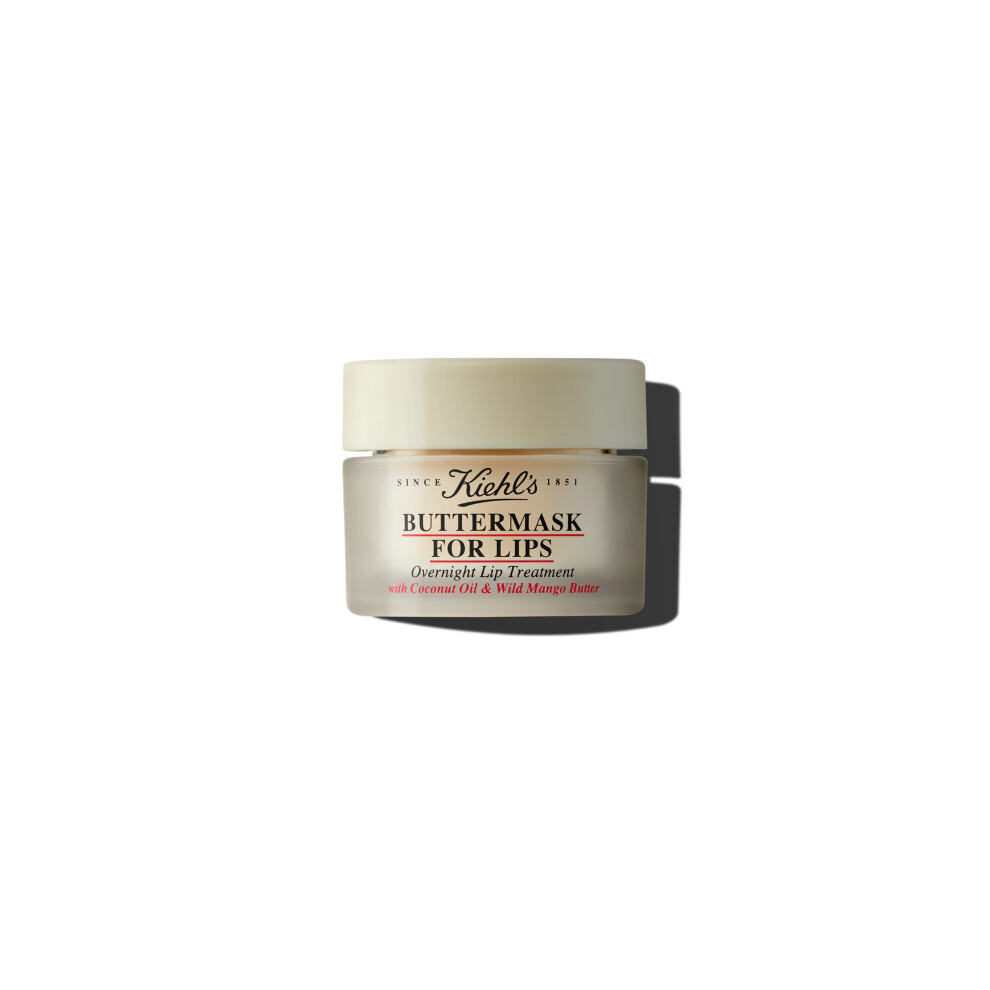 Kiehl's Buttermask For Lips Masque hydratant de nuit pour les lèvres Nourrit et restaure les lèvres sèches Hydratation intense à l'huile de coco