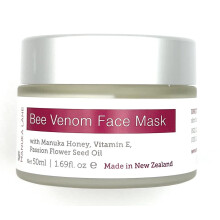 Manuka Lane Bee Venom Face Mask with Natural Honey Vitamin E Passion Flower Seed Oil Net 50ml