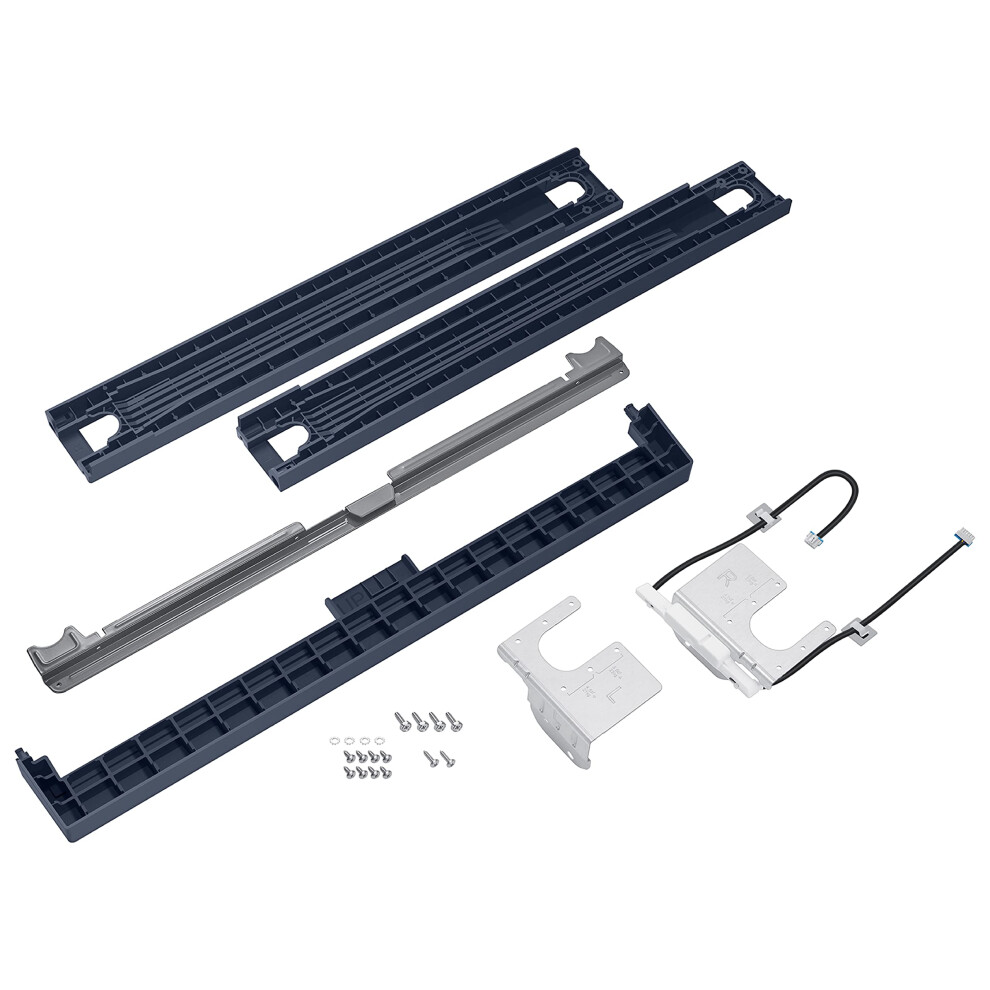 Photos - Ironing Accessory Samsung Bespoke Front Load Washer Dryer Stacking and MultiControl Combo Kit Includes Gap Cover to Fill Space Between Laundry 