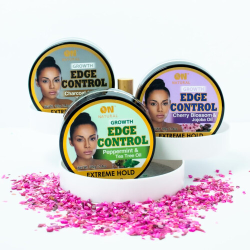 On Natural Edge Control Extreme Hold-Charcoal og honning (3,4 oz) 1