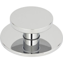 Atlas Homewares A601-CH Atlas Homewares A601 Dot 2 Inch Diameter Mushroom Cabinet Knob