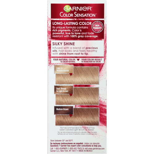 Garnier Garnier Χρώμα Μαλλιών Color Sensation Πλούσιο Μακράς Διάρκειας Κρέμα, 7.0 Σκούρο 2