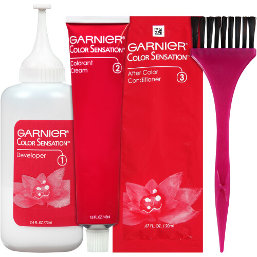 Garnier Garnier Χρώμα Μαλλιών Color Sensation Πλούσιο Μακράς Διάρκειας Κρέμα, 7.0 Σκούρο 1