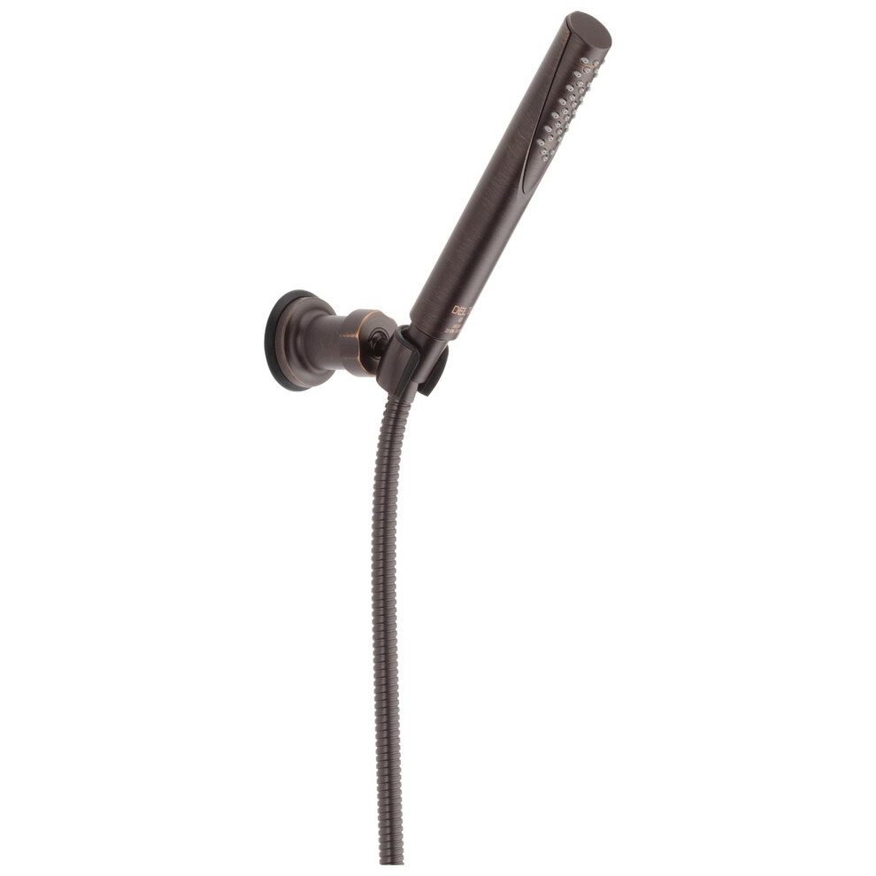 Photos - Shower System Delta Faucet Trinsic Single Spray Wall-Mount Hand Shower Hand Held Shower with Hose Oil Rubbed Bronze Handheld Shower Head H 