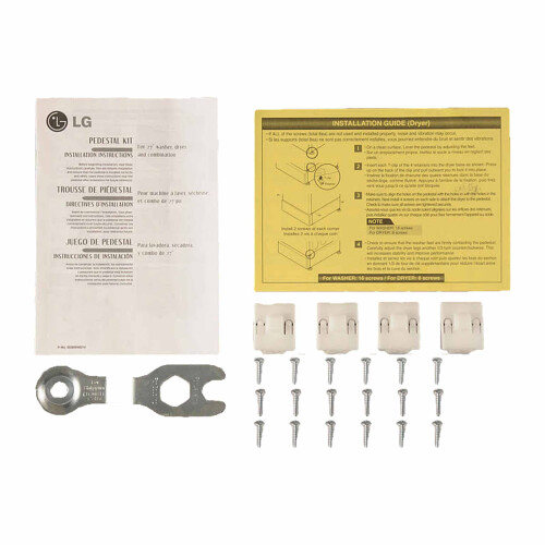 LG LG AAA30793431 Ægte OEM monteringshardware -kit til LG -vaskemaskiner 1