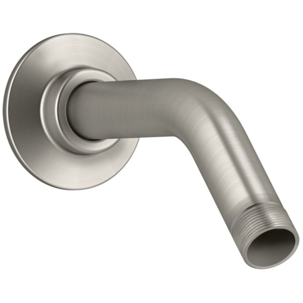 Photos - Other Bathroom Accessories Kohler MasterShower(R) Showerarm and Flange 5-3/8"""" Long Vibrant Brushed Nickel 7395-Bn 