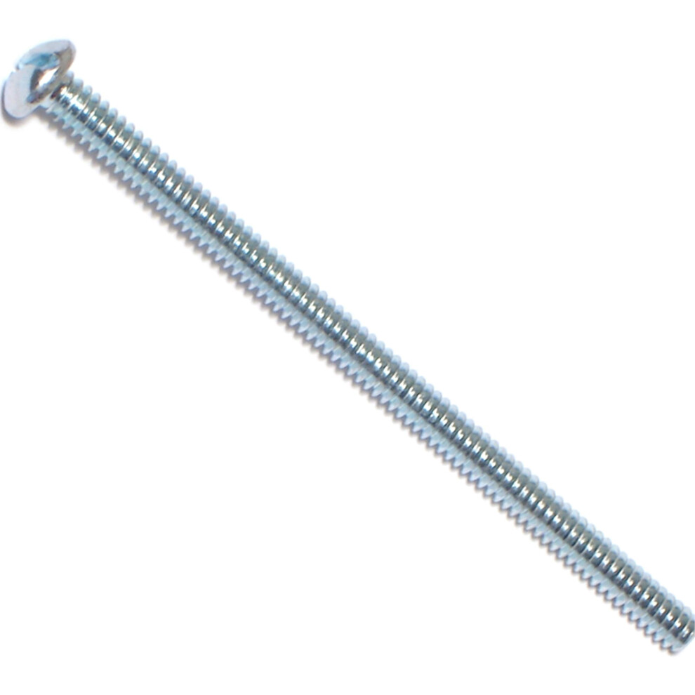 Hard-To-Find Fastener Slotted Round Machine Screws 6-32 X 2-1/2 Piece-20 Zinc 014973315160