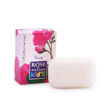 Rosa da Bulgria SABO PARABEN FREE Baby Kids Children 100 g para pele suave e sensvel com leo de rosa natural, camomila e gua de rosa pura