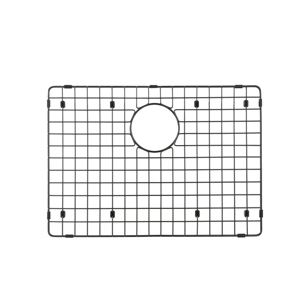 Starstar Sinks Protector Matte Black 304 Stainless Steel Kitchen Sink Bottom Grid Rack (19 X 14) 799206798001