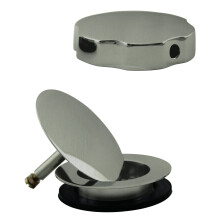 Westbrass Standard Trim for Cable Drive Bath Waste Stainless Steel D50T-20
