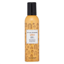 Alfaparf Milano Style Stories Firming Hair Mousse - Curl Defining Strong Hold Mousse for Wavy & Curly Hair Types - Amplifies Volume & Defines Shape W