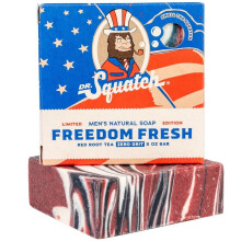 Dr. Squatch volledig natuurlijke zeep voor mannen met Zero Grit Freedom Fresh