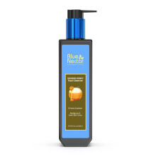 Blue Nectar Ayurvedic Tan Removal Face Wash for glødende hud | Honning aloe vera detan ansigtsvask til tør hud olieagtig hud og kombineret hud |