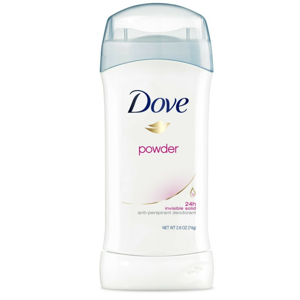 Holubica Dove Anti-Perspirant Deodorant Invisible Solid Powder 2.60 Oz (Pack Of 5)
