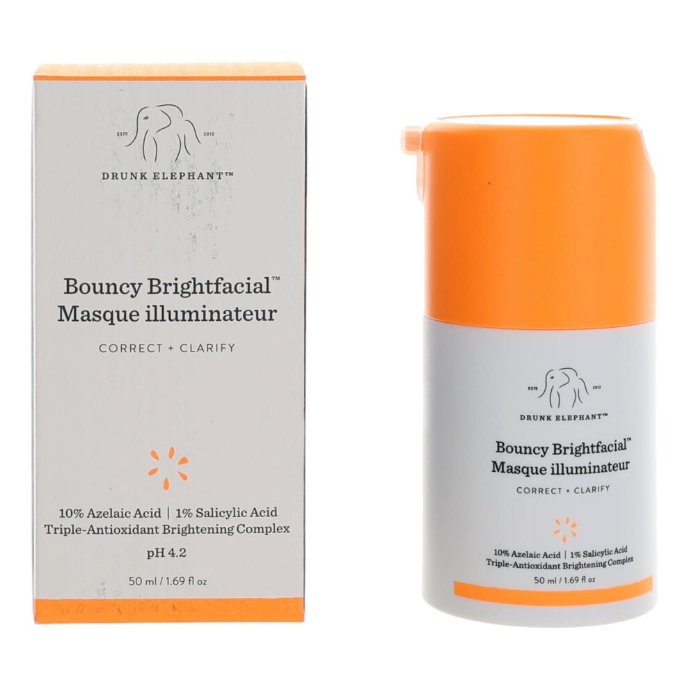 Opit Slon Drunk Elephant Bouncy Brightfacial By Drunk Elephant 1.69 Oz Face Mask