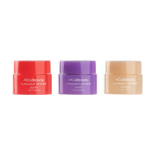 MCoBeauty Overnight Lip Mask     Deluxe Trio Feuchtigkeitsspendender Lippenbalsam, vegan, tierversuchsfreie Kosmetik