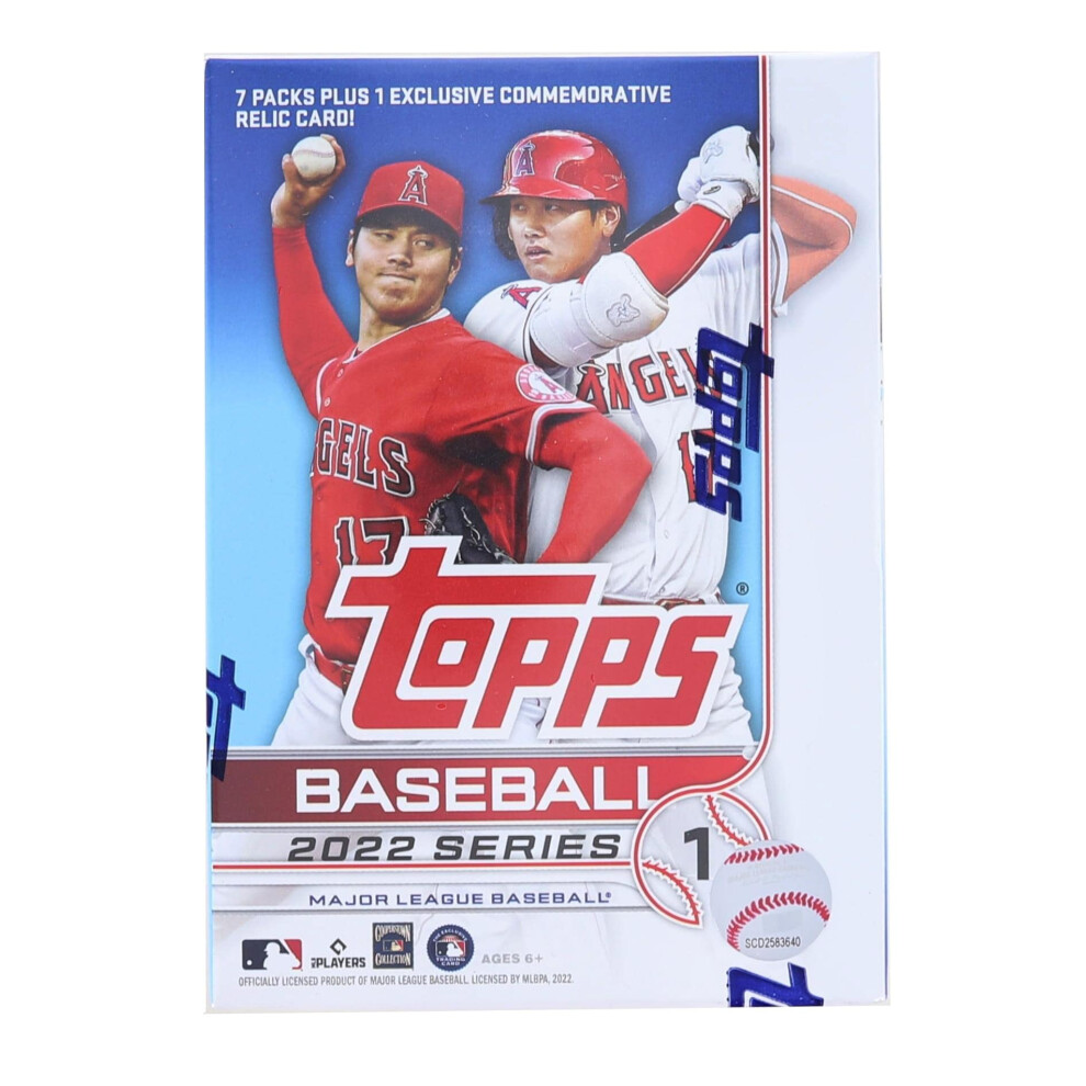 Mlb Topps 2022 Series 1 Baseball Blaster Box