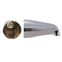 Westbrass E531-1F-26 5-1/4"""" standaard frontaansluiting kuipuitloop gepolijst chroom