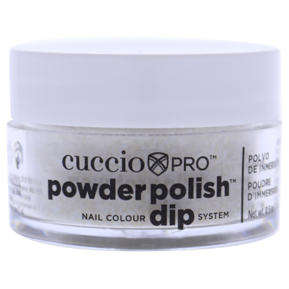 Cuccio Fï¿½Rg Gold Pro Powder Polish Nail Colour Dip System - Glitter By Cuccio Colour For Women - 0.5 Oz Nail Powder