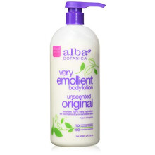 Alba Botanica mjukgörande doftfri kroppslotion - mycket återfuktande, 946 ml