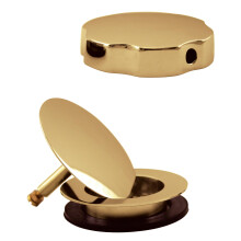 Westbrass Standard Trim for Cable Drive Bath Waste Polished Brass D50T-01