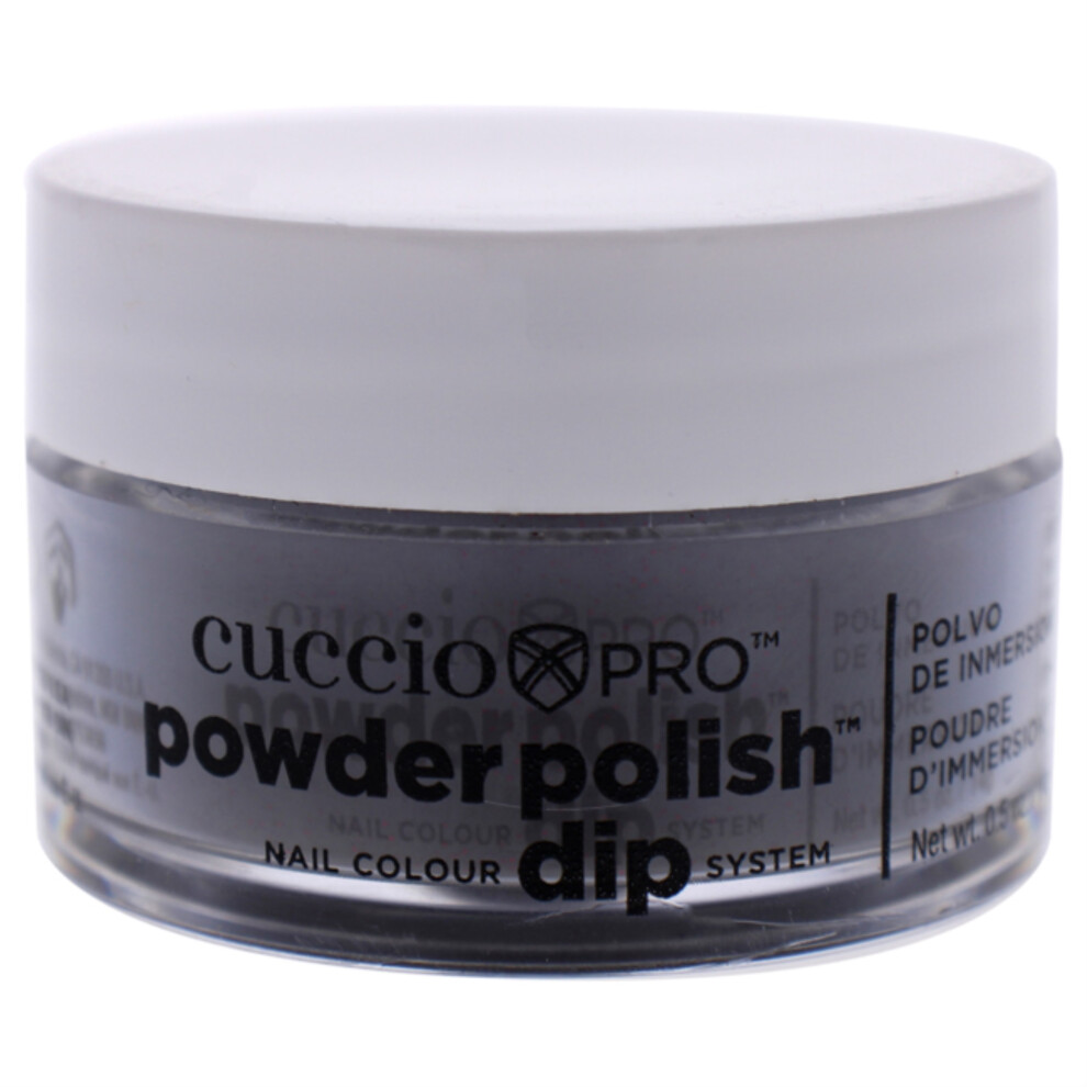 Cuccio Fï¿½Rg Black,Red Pro Powder Polish Nail Colour Dip System - Black With Red Glitter By Cuccio Colour For Women - 0.5 Oz Nail Powder