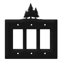 SWEN Products Pine Trees fali tnyr burkolat (Triple Rocker fekete)