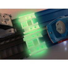 Adaptadores TrainLab compatibles con v   as de tren Trackmaster (2014+) y Plarail (2 piezas) (NiteBrite)