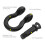 Σφιγκτήρας Smittybilt 13046B D-Ring 1/2"" με σπείρωμα, ονομαστικής ισχύος 2,0 τόνοι, μαύρος 2