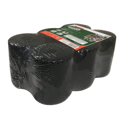 Frost King Black 6-Pack VX620 6 """" X20 'Plastic Gutter Guard 6 Pack