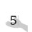Deltana RN4-5U10B Solid Brass 4-Inch House Number 5 Board 2