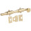 Deltana 8SB003 HD Solid Brass 8-Inch Surface Bolt 1