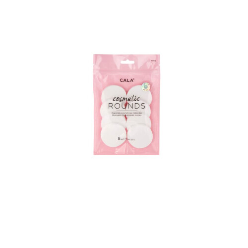 CALA Cosmetische Ronde Spons 8 STUKS #70925 (Pack)