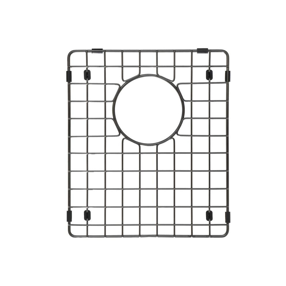 Starstar Sinks Protector Matte Black 304 Stainless Steel Kitchen Sink Bottom Grid Rack (14 Length X 16 Width) 799206797622