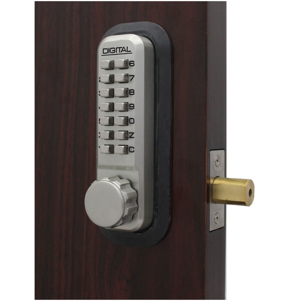 Photos - Door Lock 2210SN Mechanical Keyless Deadbolt 2210-SN
