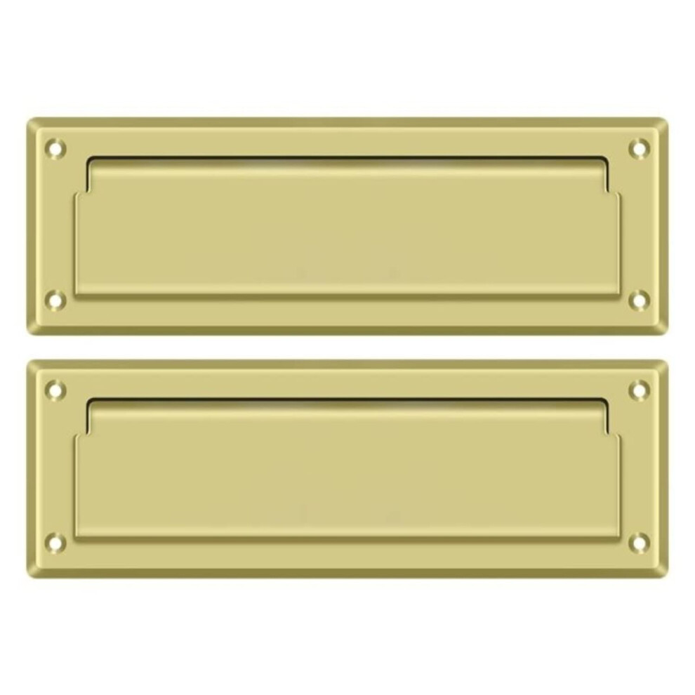 Deltana Ms627u3 8 7/8-Inch Mail Slot With Solid Brass Back Plate 760923479344
